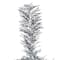 7ft. Unlit Silver Tinsel Artificial Christmas Tree